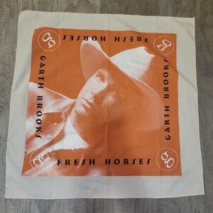 GARTH BROOKS FRESH HORSES HANKERCHIEF - GUC